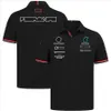 2022 nova F1 Fórmula 1 terno de corrida fã da equipe camiseta masculina de manga curta macacão de carro personalizado plus size