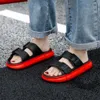 Summer Slippers Thick Soles Large Size 35-45 Outdoor Women's Fashion Comfortable Oon Slip Buckle Casual Beach Sandals Factory Direct Sale