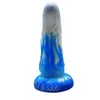 NXY Dildos Silikon Anal Fiş Benzersiz Renk Benzersiz Kombinasyon Charm Greenblack Vantuz Dildo Seks Oyuncakları Kadınlar Için Yetişkin Oyunu 0328