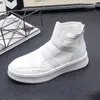 Designer New Summer Men's Air Mesh Breattable High Tops Casual Platform Shoes Sports Walking Out Off Sneakers Zapatos Hombre