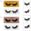 3d Mink Eyelashes 15 styles Lashes Pack Natural Thick False Eyelashes Handmade Makeup Fake Eyelashes with eye lash brush