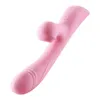 NXY vibrateurs 10 vitesses G Spot gode pour femmes sucer stimulateur de Clitoris chauffage lapin Sex Toys 0406