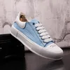 Luxury Designer Wedding Dress Party Skor British Classic High-Top Lace Up Sport Skönhet Tillbehör Sneakers Vår Höst Runda Toe Körning Walking Loafers