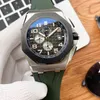 Designer Luxe aps horloges Heren Automatisch Mechanisch Horloge Gradiënt Wijzerplaat Lichtgevende Mode Zakelijk Montre X3