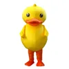 Costume de mascotte de canard jaune pour adulte, Costume d'anime pour Halloween, noël, fête d'anniversaire, 9847788
