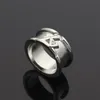 Diamond Ring Fashion Gold Silver Ring for Mens Womens Designer Rings High Quality Titanium Steel Jewelry 1CM3012