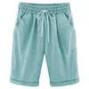 short Summer Bermuda Shorts Large Size 8xl Loose Casual Sports Stretchy Cotton Straight Leg Breathable Sweatshorts 220618
