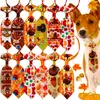 Chiens de compagnie Noeuds papillon Thanksgiving Chien Colliers Chiot Noeuds Cravate Cravates Fournitures de toilettage pour animaux de compagnie 10 couleurs en gros A380