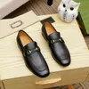 2023 mocassins masculinos luxuosos sapatos de designer couro genuíno marrom preto masculino casual designer sapatos de casamento com caixa 38-46