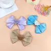 Créateur de mode Noir Métal Triangle Belles Filles Pinces À Cheveux Barrettes Accessoire Cheveux Arcs Fleur Clip Marque Lettre Fille Tondeuses pour Femmes 6 Couleurs