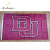 NCAA Denver Pioneers Flagge 3*5ft (90 cm*150 cm) Polyester -Flaggen Bannerdekoration Fliege Hausgarten Flagg Festliche Geschenke