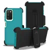 Utomhushölsterbältet Clip Defender Telefonfodral för Samsung A14 5G S23 S22 Ultra S22 A13 A23 A32 A33 A52 A53 A73 A03S/A037U US Version iPhone 14 13 12 11 Pro Max XR SE2