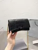 Schouderhandtas zandloper tas lady crossbody portemonnee metalen totes hasp gewone ketting letters alligator krokodil portemonnee vrouwen luxe ontwerpers tassen handtassen handtassen