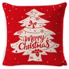 1set-4pcs coussin / taie d'oreiller décorative taies d'oreiller de noël nouvelle maison linge de maison housse de canapé motif personnalisable logo cadeau promotionnel ZL1121