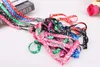 1.0x120cm Dog Harness Leashes Nylon Printed Adjustable Pet Collar Puppy Cat Animals Accessories Pet Necklace Rope Tie