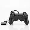 PS2 Wired Controller Handle Joystick Shock Game Console Controllers Färgglada Gamepad för Sony PlayStation Play Station 2 Vibration Host Without Retail Box