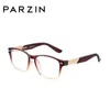 Fashion Sunglasses Frames PARZIN TR 90 Eyeglasses Men Vintage Myopia Glasses Frame Women Retro Optical Black 5020