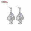 Earrings Exquisite water drop inlay Dangle & Chandelier Diamond t luxury Designer Jewelry Bangle watches Women Mens couple fashion Wedding Party