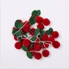 Decorative Objects & Figurines Bayberry Felt Ball Handmade Garland String Hanging Ornaments Hair Wall Pendant Kids Room DecorationDecorative