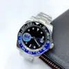 Zegarekssc-męskie automatyczne zegarek mechaniczny Opcjonalne wodoodporne szafirowe ślizgowe zapięcie 41 mm stalowe zegarki na rękę światła ceramiczna skala biznesowa zegarki 001