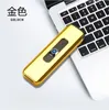Electric Lighter USB Rechargeable Portable Windproof Smoking Accessories Tools Multicolor Lighters Ultra-thin
