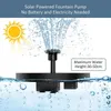 Mini słoneczne fontanny basenowe staw wodospad fontanny dekoracje ogrodowe ogrodowe Outdoor Ptak Solars Solars Fountain pływające woda w Sea Freight Hurtant