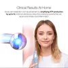 6Pcs Set Apparatus High Frequency Facial Machine For Hair Face Anti Aging Therapy Acne Tool Fusion Neon Argon Wands Skin Beauty