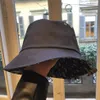 2021 New Style Luxury Bucket Hats Women Fashion Brand Designer Basin Hat Nylon Sun Cap Black Outdoor Travel Hat Men 2252b