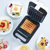 Macchine per il pane 110V-220V Panino elettrico Macchina per waffle Tostapane Cottura multifunzione Macchina per la colazione Takoyaki Sandwichera 600W Phil22