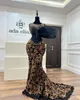 2022 Plus size Arabisch Aso Ebi Luxe Mermaid Lace Prom Dresses kristallen Kristallen Evening Formele feest tweede receptie Verjaardagsbetrokkenheid jurken jurk zj325