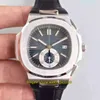 8 zegarków najwyższej jakości w stylu 40 5 mm nautilus 5980 1A 5980R-001 Chronograf Sapphire Glass ETA 7750 CH 28-520 C Ruch 2590