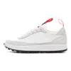 Tom Sachs x Craft Guird Guird Shoes Men Women Light Bone Whit Welling Black White Red Mens Trainers Outdoor Sports Sneakers