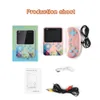 G5 Built-in 500 Games Mini Retro Video Gaming Console Handheld Portable 3.0 inch Classic Pocket Game Players Console2620
