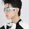 Güneş gözlüğü steampunk tasarımcı spor bisiklet lüks y2k vintage punk yansıtılmış 2022 aksesuar açık UV400 gözlük unisexsunglasses