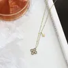 Pendant Necklaces Shell White Cross Small European And American Style Pendants Women Clavicle Chain Accessories Jewelry Goth JewleryPendant