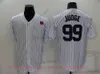 Movie College Baseball porte des maillots cousus 99 AaronJudge Slap Tous les numéros cousus Nom Away Sport respirant de haute qualité9474594
