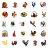 50Pcs Rooster stickers chanticleer sticker cock graffiti Stickers for DIY Luggage Laptop Skateboard Motorcycle Bicycle Decals Whol5499494