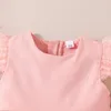 Abiti da ragazza Prowow 0-24M Neonata Principessa Manica estiva Punti Maglia Cerniera Body Vestito Moda Nata Abbigliamento per bambiniRagazza RagazzaRagazza