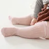 Summer Hollow Out Baby Socks Solid Color Newborn Boys Girls Thin Breathable Long Socks Infant Knee High Socks