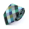 Fashion Plaid Striped Necktie 8cm Navy Polyester Male Office Formal Tie Business Tuxedo Suit Shirt Cravat Gift For Men Accessory 220409
