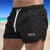 2022 New Fitness Men's Men's Bodybuilding Shorts masculino Menina de verão Mesh mash mash respirável rápido seco de roupas esportivas praia shorts