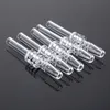 Quartz Nail 10mm 14mm 18mm Male Joint Smoking Accessories for Mini Nector Collector NC Kits Quartz Nail Dabber Filter Tip