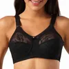 Seksowne krawędzie Bra Minimalizer Minimizer Push Up Pełna figura Bezprzewodowa Big Bust plus Size 36 38 40 42 44 48 50 B C D E L220727