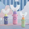 Toothbrush Children's Toothbrush U-shaped for Children Cleaning 360 Degree Infant Teeth Silicone Brush Care 0511