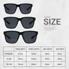JULI Square Oversized Polarized Sunglasses for Big Heads Men Retro Vintage XXL Super big SunGlasses UV Protection MJ8023 220620