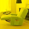 Stol täcker 3 sätes sammet återfå soffa omslag delad design lat pojke lounger ensäte soffa slipcover fåtölj täckerchair