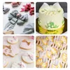 Bow Bowknots Form Cookie Cutter Forms Fondant Cake Decoration Tools Cupcake Mini Bow Decorating Mold Baking Pastry Forms 220815