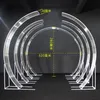 DIY Grand event Iron sunshine board wedding arches party backdrops props T-Stage large arch road lead wedding flower wall stand props