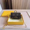 Designer Lady kralen Nano Baguette Pico Charm Bag Mini Flap Gold Chain Cross Body Schouder Munt Purse Luxe Dames Nappa Leather Canvas Handtassen