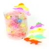 TPR Dinosaur Ejection Decompression Toy Vent Simulation Animal Finger Dart Kids Gifts Wholesale